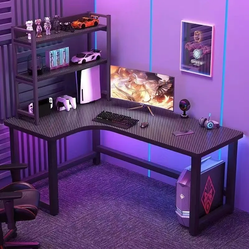 Home Office Trabalho - Mesa de Canto para Jogos, Escrivaninha
