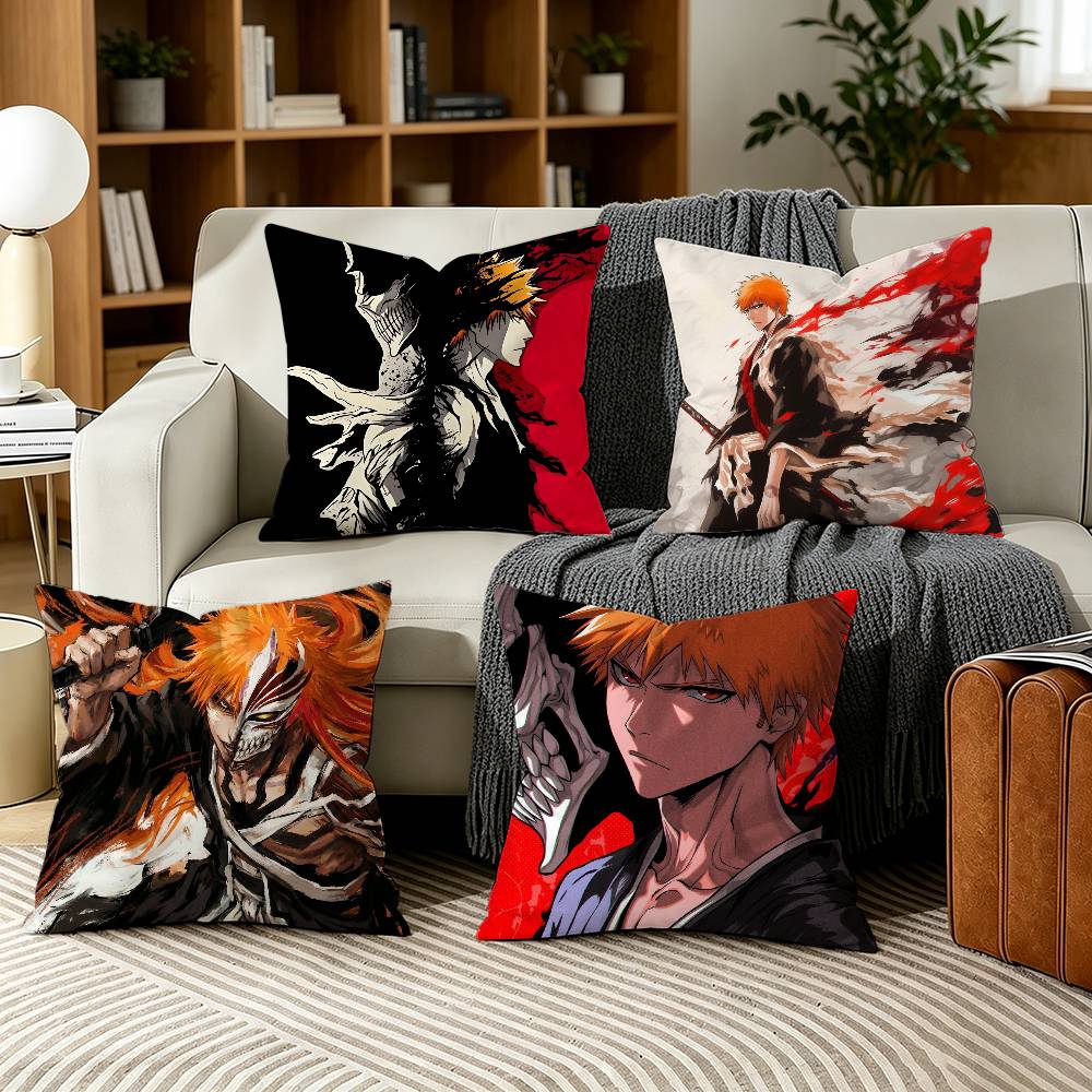 Home Office Bleaching - Capa de almofada B-Bleachs K-Kurosaki Ichigo