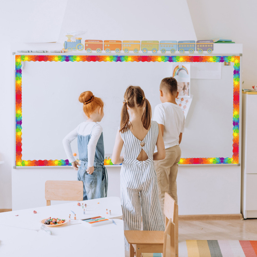 Whiteboard Magnetic - 12 Peças de Borda Magnética Decorativa