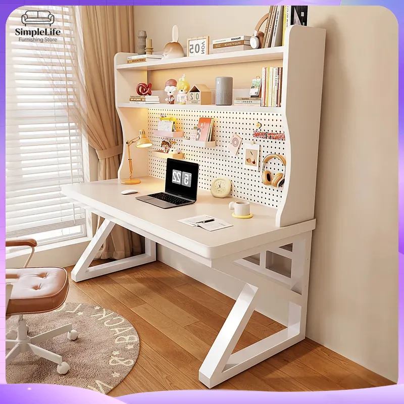 Home Office Trabalho - Mesa de Computador Moderna Ajustável com