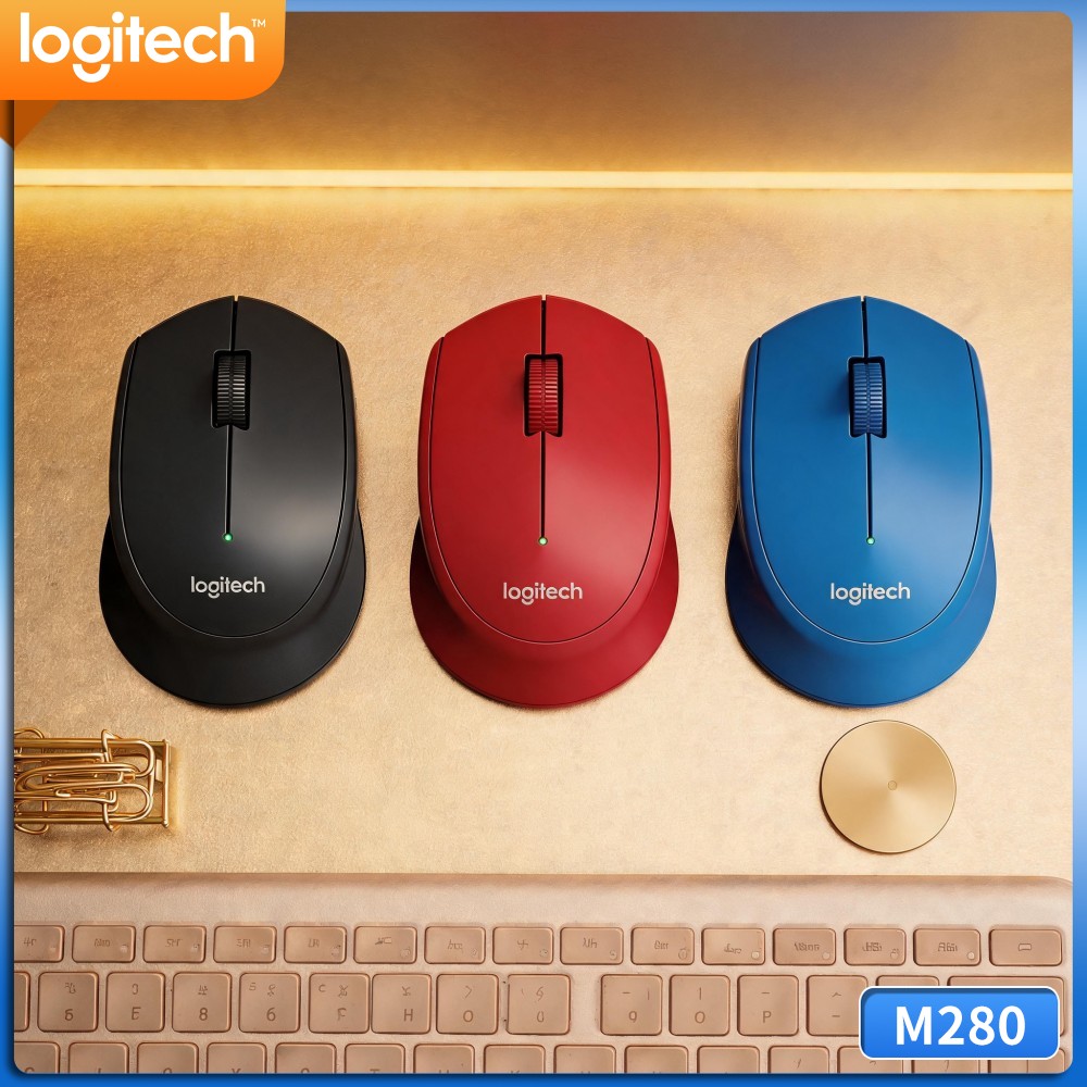 Home Office Trabalho - Mouse Sem Fio para Estudo M280