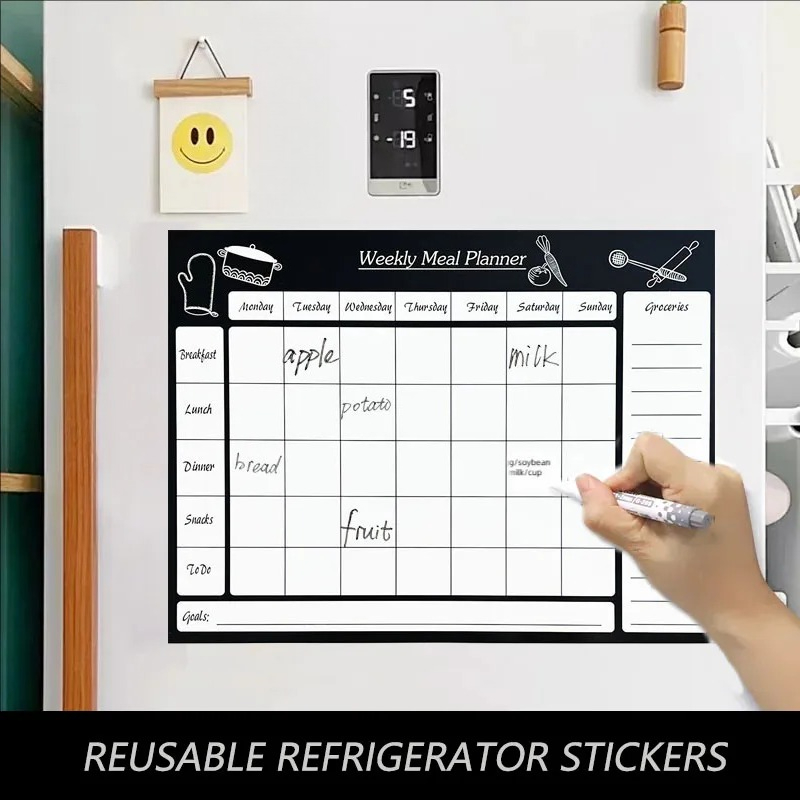 Planejador Semanal de Refeiçõe - Whiteboard Magnetic avaliação e preço