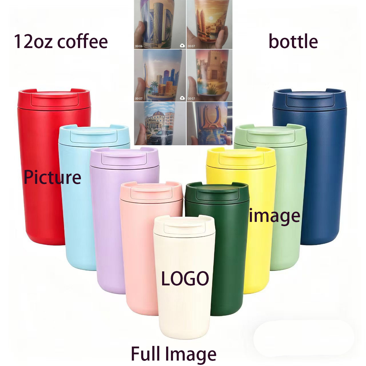 Copo de Café 12oz com Logo, Co - Home Office Logo avaliação e preço