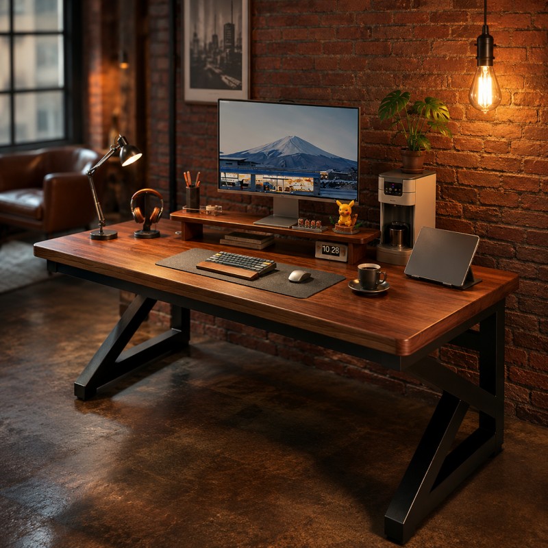 Mesa de Escritório Industrial  - Home Office Trabalho avaliação e preço