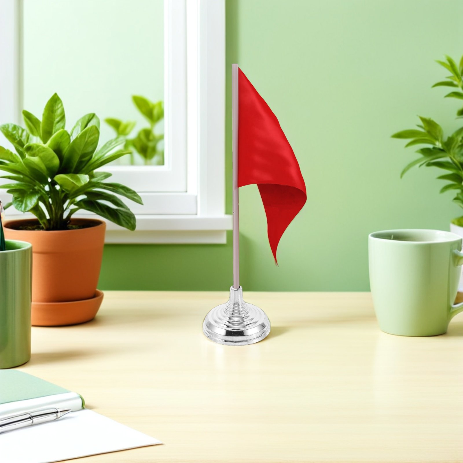 Base de suporte para bandeira  - Home Office Desk Ideas avaliação e preço