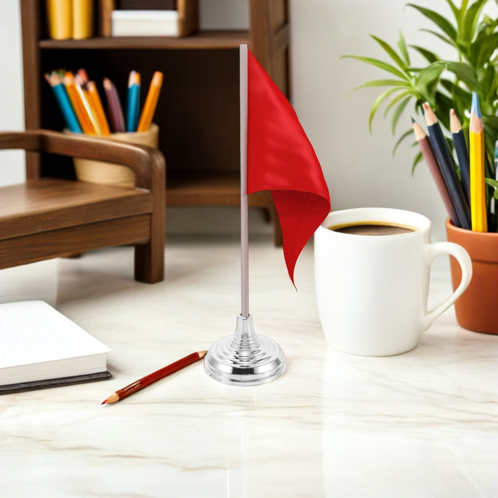 Base de suporte para bandeira  - Home Office Desk Ideas avaliação e preço