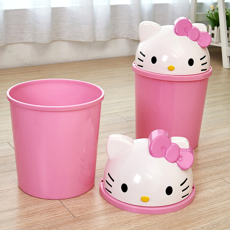 Lixeira Pequena Hello Kitty pa - Home Office Desk Ideas avaliação e preço