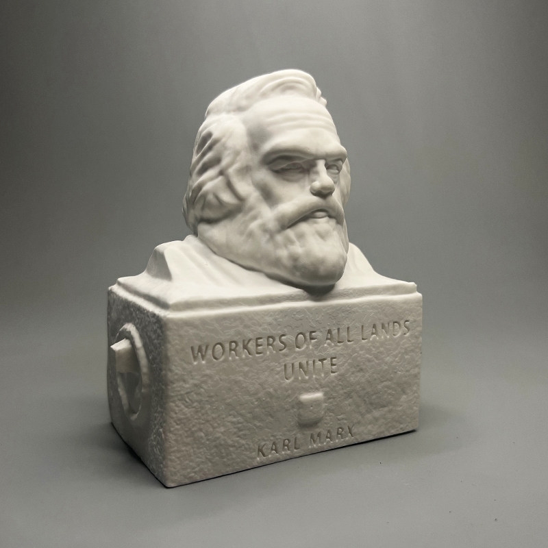 Escultura de busto de gesso de - Home Office And Library avaliação e preço