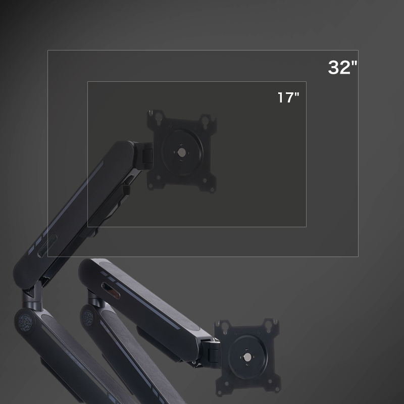 Suporte de Mesa com Mola a Gás - Monitor Arm Dual avaliação e preço