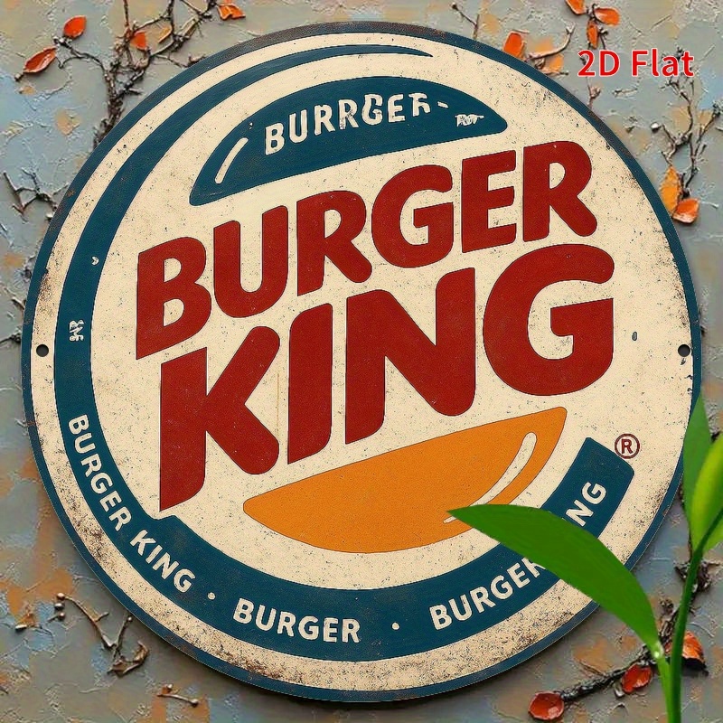 Logotipo Burger King Retro de  - Home Office Logo avaliação e preço