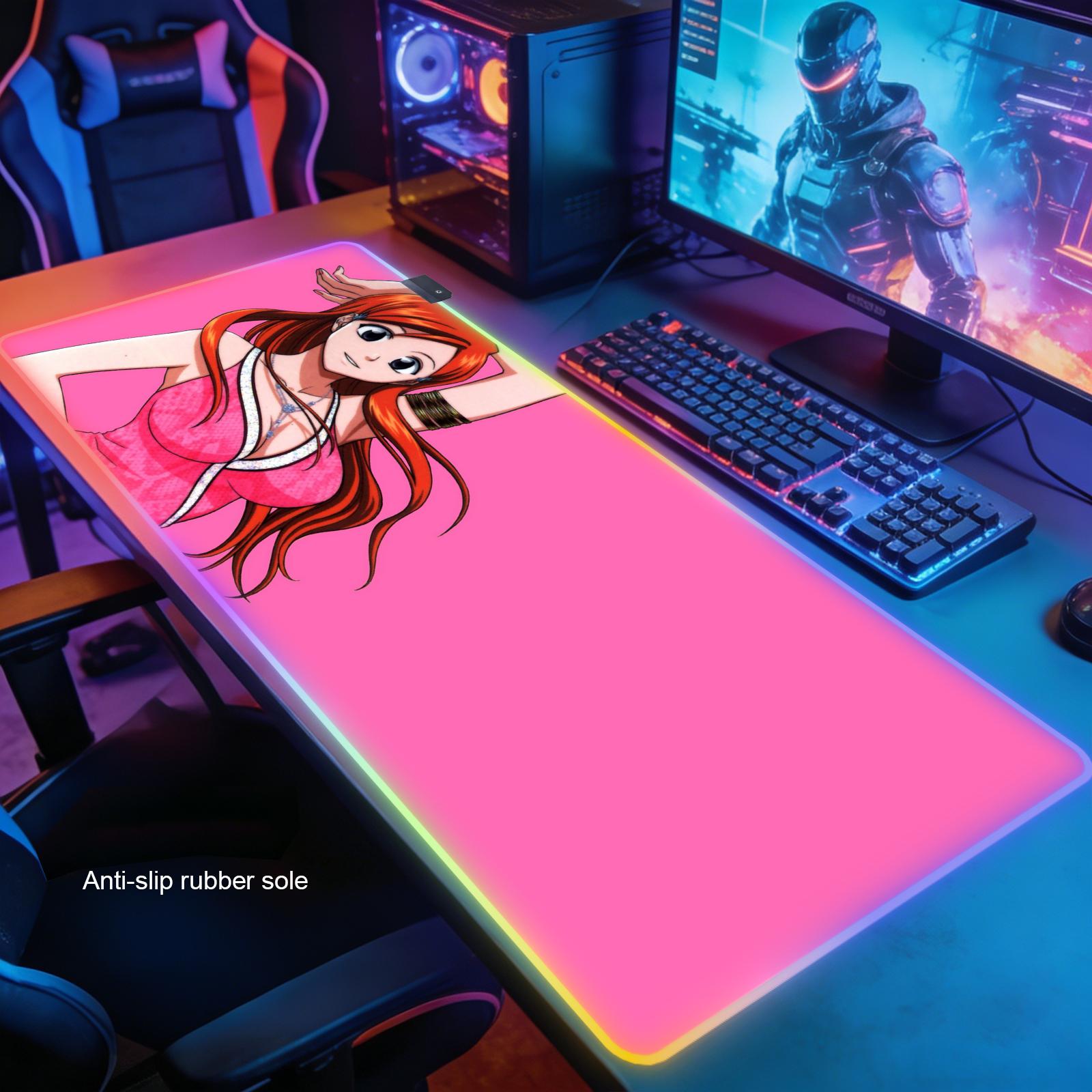 Mousepad RGB B-BLEACH Novo par - Home Office Bleaching avaliação e preço