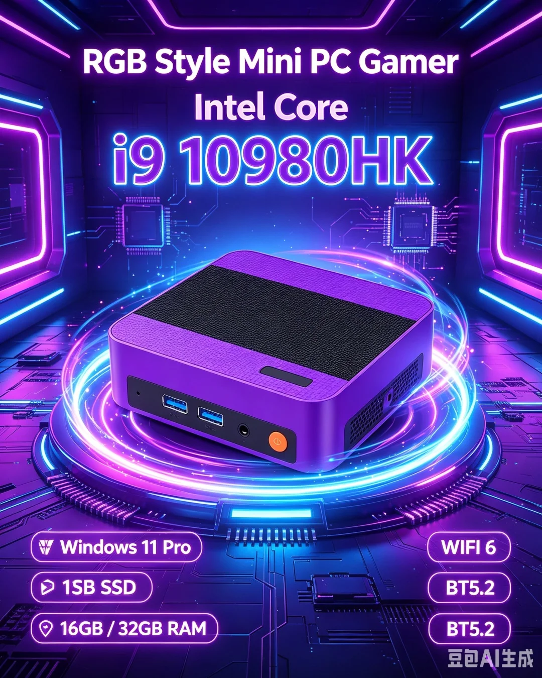 Mini PC Portátil Intel Core i9 - Home Office Trabalho avaliação e preço
