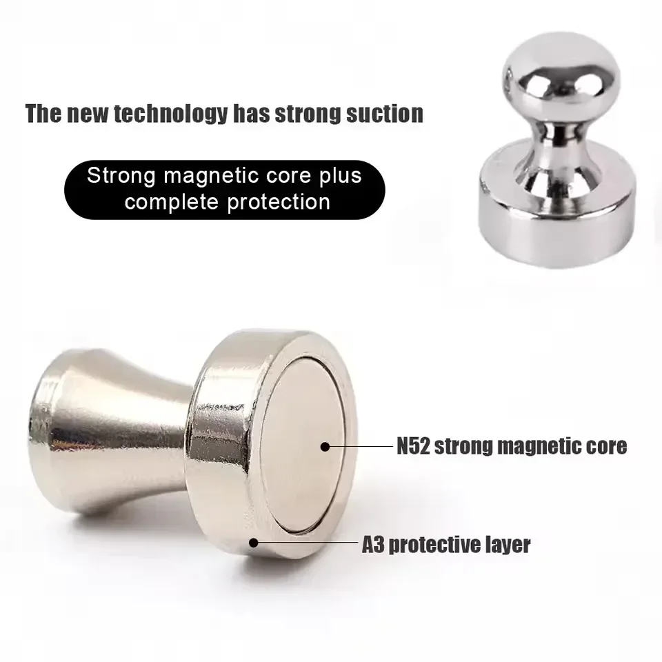 1-50 Peças Pinos Magnéticos de - Whiteboard Magnetic avaliação e preço