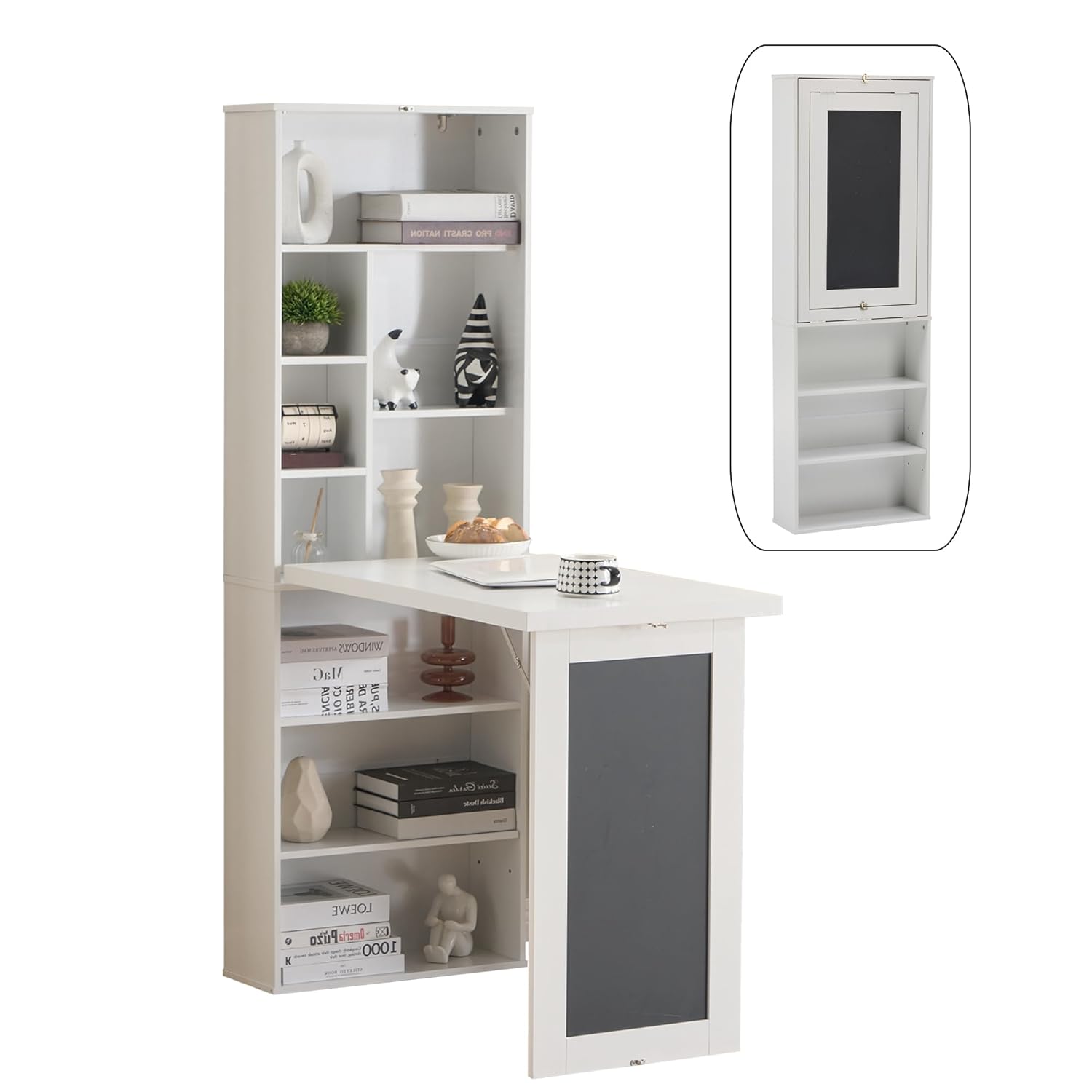 Mesa Dobrável de Parede com Ar - Home Office Trabalho avaliação e preço