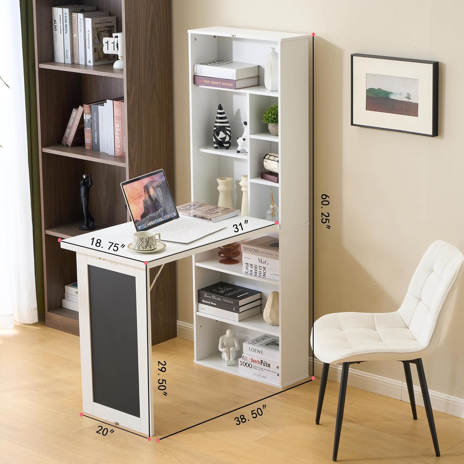 Mesa Dobrável de Parede com Ar - Home Office Trabalho avaliação e preço