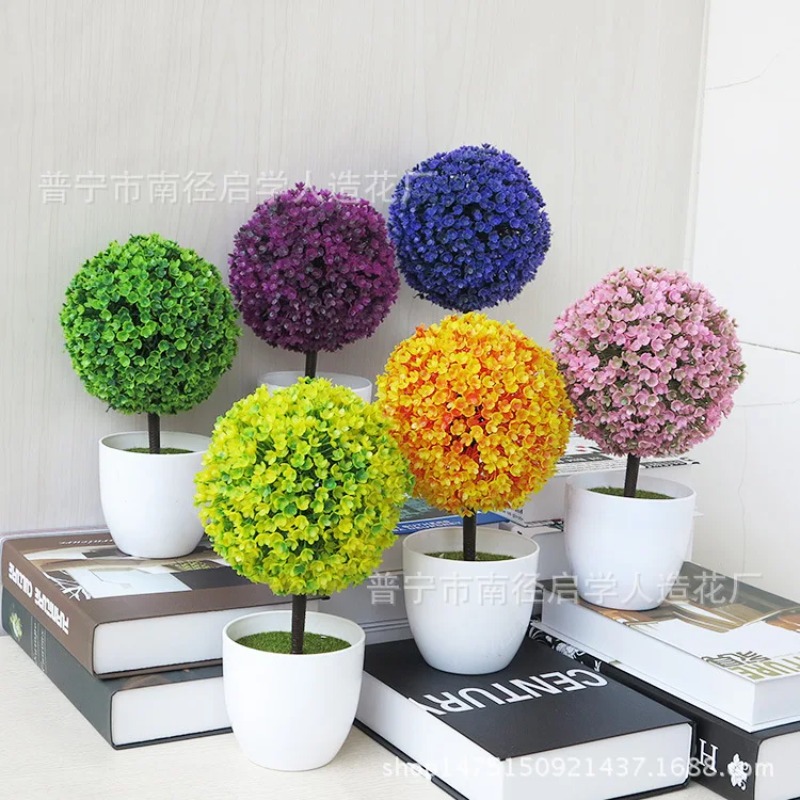 Planta Artificial Pequena em V - Home Office Desk Ideas avaliação e preço
