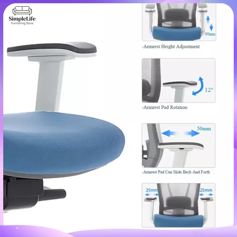 Cadeira de Escritório Ergonômi - Home Office Trabalho avaliação e preço
