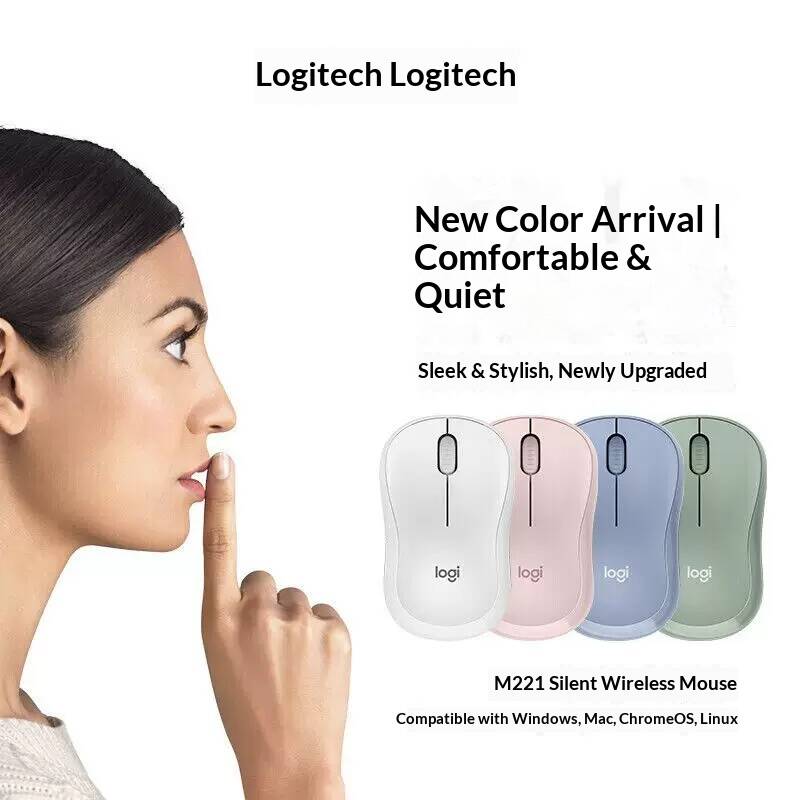 Mouse Logitech M221 2.4G Silen - Home Office Trabalho avaliação e preço
